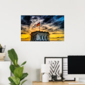 Poster Drapeau Allemagne (Bureau à domicile)