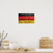 Poster Drapeau allemand (Cuisine)