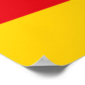 Poster Drapeau allemand (Coin)