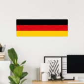 Poster Drapeau allemand (Bureau à domicile)