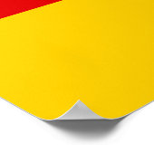 Poster Drapeau allemand (Coin)