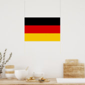 Poster Drapeau allemand (Cuisine)