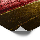 Poster Drapeau allemand (Coin)