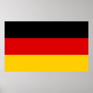 Poster Drapeau allemand (Allemagne)