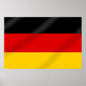 Poster Drapeau allemand cadeaux (Devant)