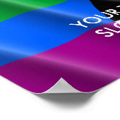 POSTER DRAPEAU ALLIÉ DROIT (Coin)