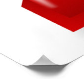 POSTER DRAPEAU AMÉRICAIN (Coin)