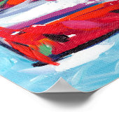 Poster Drapeau américain (Coin)