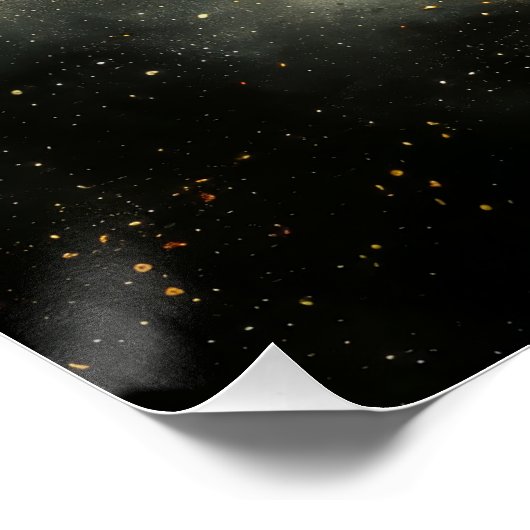 Poster drapeau américain (Coin)