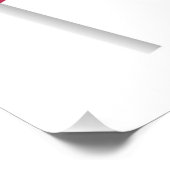 POSTER DRAPEAU AMÉRICAIN (Coin)