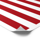 Poster Drapeau américain (Coin)