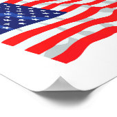 Poster Drapeau américain  (Coin)