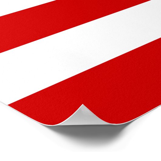 Poster Drapeau américain (Coin)