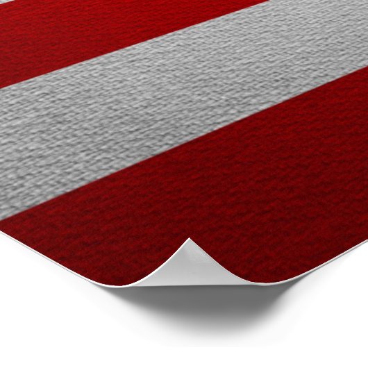 Poster Drapeau américain (Coin)