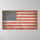 Poster Drapeau américain (Devant)