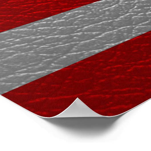 Poster Drapeau américain (Coin)