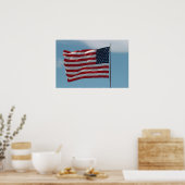 POSTER DRAPEAU AMÉRICAIN (Cuisine)