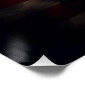 Poster Drapeau américain (Coin)