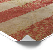 Poster Drapeau américain 1776 (Coin)