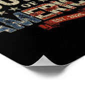 Poster Drapeau Américain 2025 Du Golfe Des Etats-Unis Est (Coin)