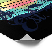 Poster Drapeau Américain 2025 Golfe M (Coin)