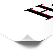 Poster Drapeau américain, 4 juillet (Coin)