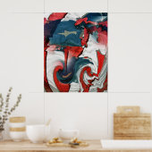 Poster Drapeau américain #91 (Cuisine)