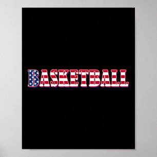 Poster Drapeau américain Bysketbyll - Bysketbyll