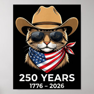 Poster Drapeau américain Chemise USA 250e anniversaire Ch