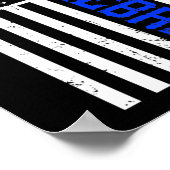 Poster Drapeau américain de Pickleball (Coin)