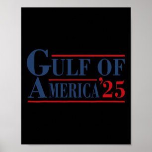 Poster Drapeau Américain Du Golfe Des Etats-Unis Est 2025