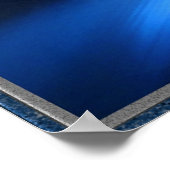 Poster Drapeau américain et Croix chrétienne, fascisme (Coin)