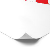 Poster Drapeau américain/États-Unis (Coin)