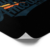 Poster Drapeau Américain G 2025 Du Golfe Des Etats-Unis E (Coin)