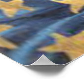 Poster Drapeau américain Molly Pitcher Cannon (Coin)