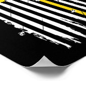 Poster Drapeau américain patriotique Honeycomb Beekeeper  (Coin)