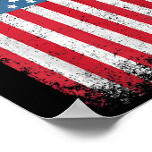 Poster Drapeau Américain Patriotique Pour Hommes Femmes E (Coin)