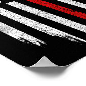 Poster Drapeau américain polonais Combo Pologne Usa Polsk (Coin)