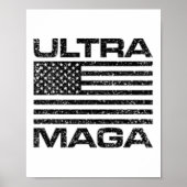 Poster Drapeau américain Ultra Mega Ultramega Femmes Enfa (Devant)