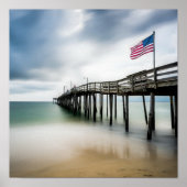 Poster Drapeau Amérique (Devant)