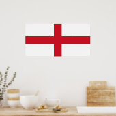 Poster Drapeau anglais (Angleterre) (Cuisine)