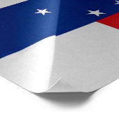 Poster DRAPEAU - Antilles Pays-Bas - (Coin)