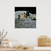 Poster Drapeau Apollo 15 LM Irwin (Cuisine)