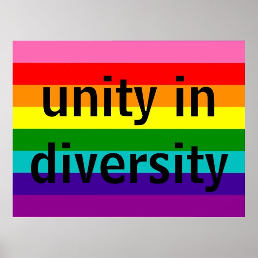 Poster Drapeau arc-en-ciel LGBT Original 8 Motif rayé (Devant)