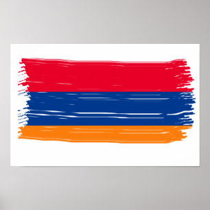 Poster Drapeau arménien