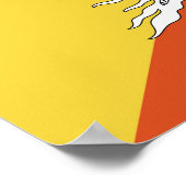 Poster Drapeau au butane (Coin)