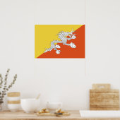 Poster Drapeau au butane (Cuisine)