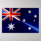 Poster Drapeau Australie (Devant)