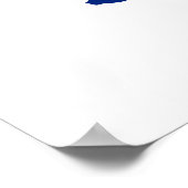 Poster Drapeau australien (Coin)