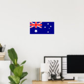 Poster Drapeau australien - Drapeau australien (Bureau à domicile)